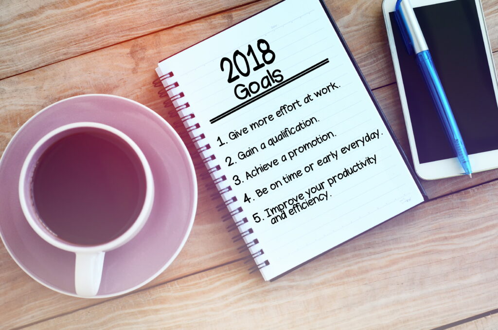 New Years Resolutions Business Goals for 2018