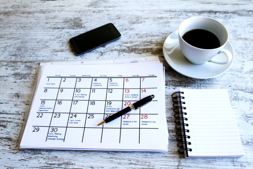 time management and schedules